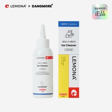 레모나 댕모어 강아지 고양이 귀세정제 이어클리너 귀지 냄새 케어, 120ml, 1개