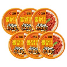 샘표반찬 불닭볶음 80g 6개
