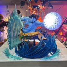 Banpresto 航海王 甚平公仔 燈座發光模型, 1個, 無燈版(甚平版本1),含公仔(附正版原盒與發光能量球)