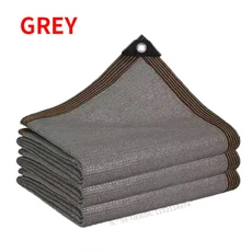 검정색 자외선 차단 차양막 온실 덮개 야외 식물, 2x6m, 8. Grey sunshade net