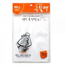 (SM)국물백 소 18x28cm 5매입 다시망 육수망 다시백, 소(S), 1개