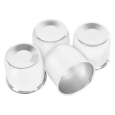 4피스 10.8cm(4.25x2.54cm) 트레일러 휠 센터 캡 10.8cm(4.25x2.54cm) 센터 보어에 적합 트럭 SUV RV 휠 림 트레일러 탄소강 푸시 스루 9.4, 4.25" Center Hole, 3.72" Heigh