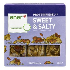 로스만 스위트&솔티 넛트바 75g, 1개