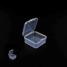 [제니스] 사각 투명 케이스 4.5~7.5CM 이동식수납장, 4.5cm