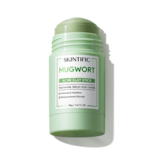 SKINTIFIC Mugwort Clay Mask Stick for Sensitive Skin 40g 스킨티픽 민감성 피부용 쑥 클레이 마스크스틱, 1개, 1개입