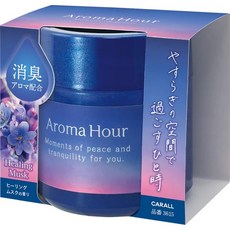 CARALL Aroma Hour 凝膠放置型芳香消臭劑 3615 3616 凝膠香水 車用香水 居家香水 放置擴散, 1個, 3615 治癒麝香