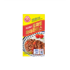 오뚜기 지중해산 토마토 하이라이스 고형, 200g, 24개