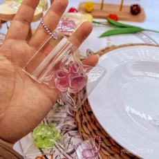 1+19고품질신상글리터캣포우쥐어짜는스트레스해소완구 부드러운실리콘수정키링 쫀득쫀득복원력감압피규어 학생인기선물아이템, 20개, 보라색 투명 바탕에 금박이 있는 고양이 발바닥 모양의