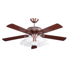 采藝燈飾 將財JIANG CAI 吊扇燈 靜音低溫輕量無線遙控, DC621 / 檀木紋,60"吋