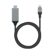 Coms USB 3.1 컨버터 케이블 2M/BT358/Type-C to HDMI 케이블-모니터케이블, 1개, 1cm
