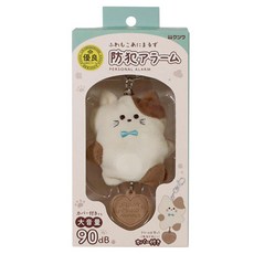 쿠츠와 방범 알람 푹신 푹신한 고양이 SL025WH, 1개