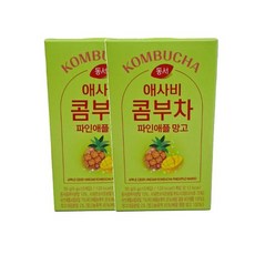 동서 애사비 콤부차 파인애플 망고 10개입 50g 2개, 4세트