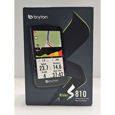 Bryton Rider S810T S810E旗艦級 3.5吋觸控式螢幕 GPS 自行車訓練記錄器 50小時電池續航力, 1個, S810E 碼錶