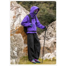 기능성 방한 기모 아웃도어 카고 등산바지 남녀공용 겨울용 방풍 발열 작업복 팬츠