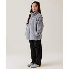 무신사 스탠다드 MUSINSA STANDARD KIDS 샤기 플리스 집업 재킷 자켓 [블루 그레이] MKDJJAZ13-BY 470674