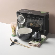 茶筅抹茶刷百本立茶筅立組合宋代點茶抹茶打茶器工具套裝, 1個, ZXL三號碗漸變藍4件套（黑彩盒）,其它