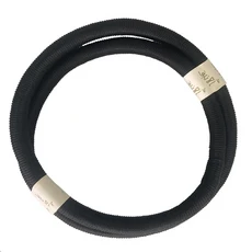 아랍 남성용 아게이트 헤드밴드 전통 블랙 태슬 로프 이슬람 케피예 문화 의상 및 특별 행사용, 03 Black polyester