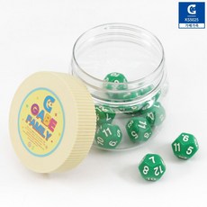 (가베가족)KS5025 큰솔스토밍 십이면체주사위10개세트, one color/free