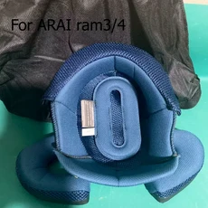 ARAI 3/4 SZ-Ram4 3 헬멧용 액세서리 헤드웨어 Hermonza 고정 베이스 Ram3 인렛 레인보우, 07 For ram4 3  Size XXL