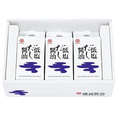 카마타 간장 저염 육수 간장 200ml 3개입