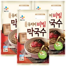 시원한동치미비빔막국수, 484.4g, 3개