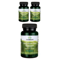 Swanson 斯旺森 30億CFU加氏乳桿菌素食膠囊, 60顆, 3罐