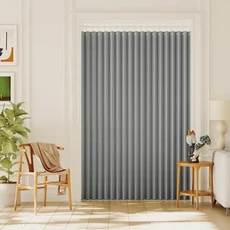 출입구 용 솔리드 컬러 접이식 도어 커튼 Pleated Curtains 룸 디바이더 드레이프 아코디언 스타일 옷장 오, 02 55x78Inch, 01 Grayish brown