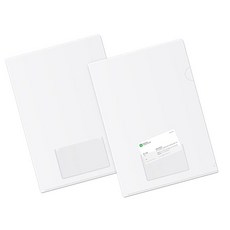 고투명 명함홀더 A4 10개입 1팩