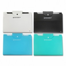 [아이비스] 12포켓 도큐먼트화일 (4색 택1), 아이보리, 1개