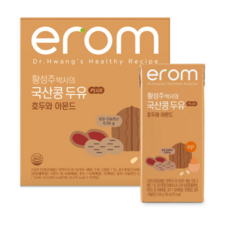 이롬 황성주박사의 국산콩두유 플러스호두아몬드, 190ml, 16개