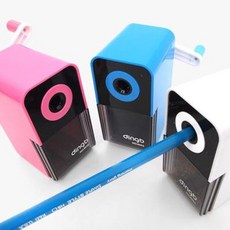 2단계 심조절 연필깎이, 블루, 1개