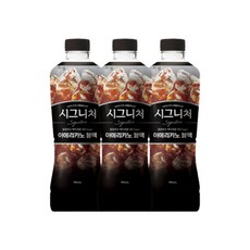 쟈뎅 시그니처 아메리카노 블랙 900ml x 6개 대용량 커피