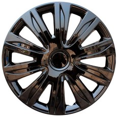 차량용휠커버 13인치 전은 올실버 전실버 튜닝 휠캡 4개세트, 5083BL/글로스/블랙/1개