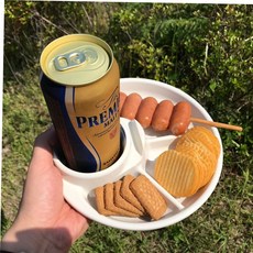 일본 이노마타 캠핑용 바베큐 접시 WOW3EE08B, 본상품