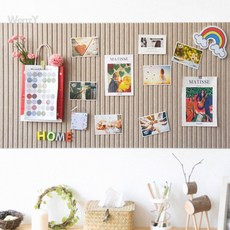 웬카 게시판디자인 펠트 게시판, 베이지