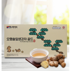 오행생식 오행솔잎생강차골드(90포)/부드러운 매운맛, 15g, 90개입, 1개