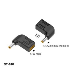 XT60 전원 어댑터 5X2 비행기 모델 4X5 9X5 컨버터 충전 플러그 5MM 커넥터 배터리 EC5, XT 018