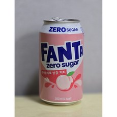 환타 제로 상큼 피치, 350ml, 18개