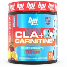 BPI CLA 공액리놀렌산 카르니틴 카르티닌 분말 가루 350g 2개