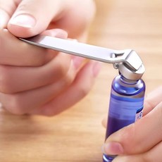 [홍일도모공]스틸 간호사 바이알 앰플 오프너 따개 뚜껑 제거, 바이알오프너, 1개