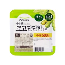 풀무원 고소하고 단단한 두부 500g, 1개