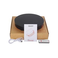 촬영용 턴테이블 제품 상품 촬영 전시 유튜브 회전판, 상세페이지 참고, 원격/60CM 화이트