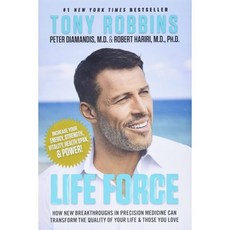 (영문도서) Life Force: How New Breakthroughs in Precision Medicine Can Transform the Quality of Your Lif... Hardcover, Simon & Schuster, English, 9781982121709