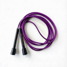 PVC 줄넘기 조절 가능 피트니스 운동용 엉킴 방지, 1개, 5.145g 6mm PVC 80 A 15℃ 퍼플