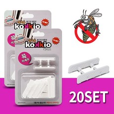 꼭끼오 국산 2세대 창틀 물구멍 방충망 샷시 방풍기능, 20세트