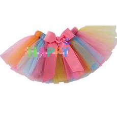 彩色紗裙 澎澎裙 表演服 萬聖節 生日 彩虹裙 造型澎裙