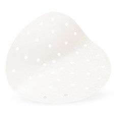 氣炸鍋圓形烘焙紙 食品級材質 耐高溫 防油不沾 易清潔, 1個, 有孔,圓形(6吋)15cm/100入