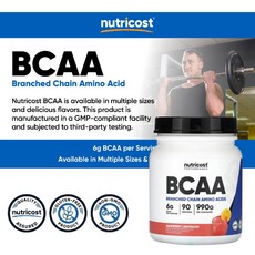 뉴트리코스트 BCAA 파우더 211 라즈베리 레모네이드 90인분, 990g, 1개