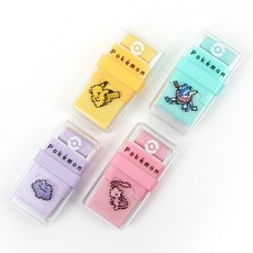 피카츄 포켓몬 픽셀 롤러지우개 학용품 신학기선물, 없음