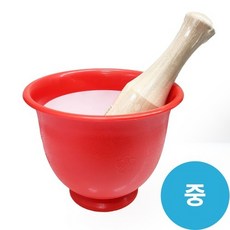 무공해 절구 중 절구공이 소 세트 1032-1 1077-1/ 김장 이유식 깨갈이 마늘 생강 방망이 절구통, 1개